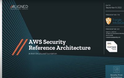 ATG Presents AWS Security Reference Architecture at Triangle InfoSecCon 2022