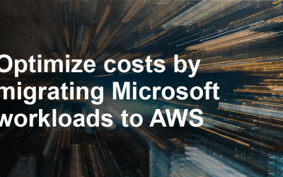 How migrating Microsoft workloads to AWS enables SMB customers to optimize costs